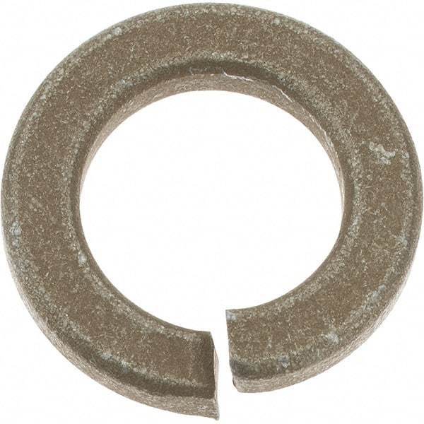 Value Collection - 3/4", 0.188" Thick Split Lock Washer - AISI 4037 Alloy Steel, Zinc Yellow Dichromate Finish, 0.753" Min ID, 0.766" Max ID, 1.265" Max OD - USA Tool & Supply