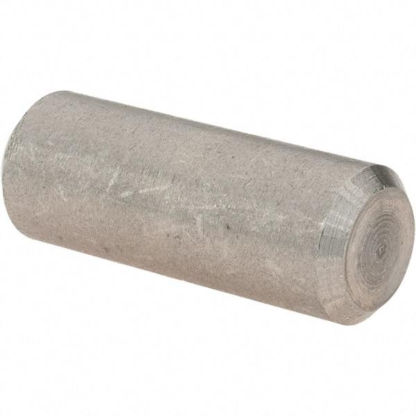 Value Collection - 3/8" Diam x 1" Pin Length 18-8 Stainless Steel Standard Dowel Pin - Bright Finish - USA Tool & Supply