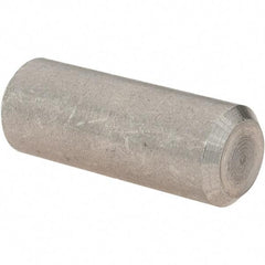 Value Collection - 3/8" Diam x 1" Pin Length 18-8 Stainless Steel Standard Dowel Pin - Bright Finish - USA Tool & Supply