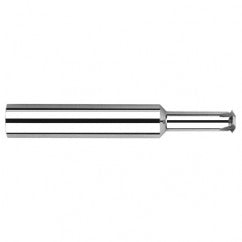 0.0720″ Cutter Diameter × 0.3750″ (3/8″) Reach Carbide Single Form #3 Thread Milling Cutter, 2 Flutes - USA Tool & Supply