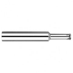 0.0720″ Cutter Diameter × 0.3750″ (3/8″) Reach Carbide Single Form #3 Thread Milling Cutter, 2 Flutes - USA Tool & Supply