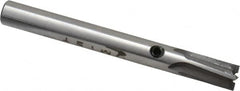 Made in USA - 1/4" Diam, 1/4" Shank, Diam, 4 Flutes, Straight Shank, Interchangeable Pilot Counterbore - USA Tool & Supply