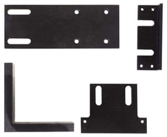 Newall - DRO Bracket Kit - Lathe Mounting, Horizontal or Vertical Mounting Orientation, Use with NMS300 DRO, NMS800 DRO, Microsyn/Microsyn Encoder - USA Tool & Supply