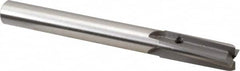 Made in USA - 15/32" Diam, 7/16" Shank, Diam, 4 Flutes, Straight Shank, Interchangeable Pilot Counterbore - USA Tool & Supply