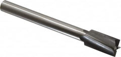 Made in USA - 23/32" Diam, 1/2" Shank, Diam, 4 Flutes, Straight Shank, Interchangeable Pilot Counterbore - USA Tool & Supply