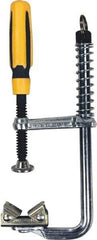 Strong Hand Tools - 2-1/2" Deep Throat, 3-1/2" Max Capacity, Standard Sliding Arm Clamp - 300 Lb Clamping Pressure - USA Tool & Supply