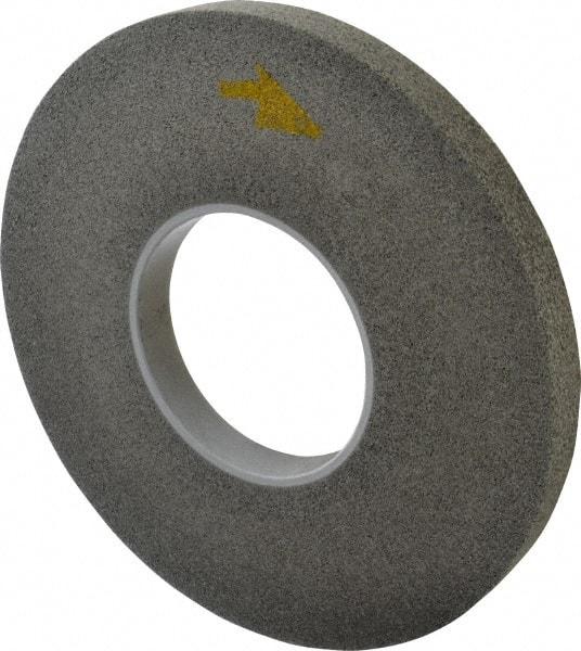 3M - 12" Diam, 1" Face Width, 5" Center Hole, Fine Grade, Silicon Carbide Deburring Wheel - Convolute, Extra Hard Density 9 Grade, 3,000 RPM - USA Tool & Supply