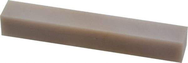 Made in USA - 3" Long x 1/2" Wide x 1/2" Thick, Novaculite Sharpening Stone - Square, Ultra Fine Grade - USA Tool & Supply