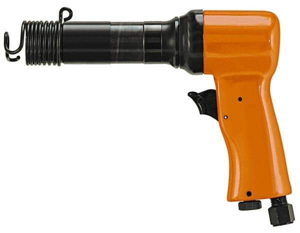 Cleco - 10.19mm Capacity, Air Riveting Hammer - 4" Long Stroke, 1/4 NPTF Inlet - USA Tool & Supply