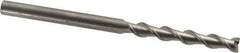 Kennametal - 1/4", 1-3/4" LOC, 1/4" Shank Diam, 4" OAL, 2 Flute, Solid Carbide Square End Mill - Single End, Uncoated, Spiral Flute, 45° Helix, Centercutting, Right Hand Cut, Right Hand Flute, Series AADF - USA Tool & Supply