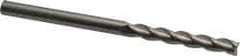 Kennametal - 1/4", 1-3/4" LOC, 1/4" Shank Diam, 4" OAL, 3 Flute, Solid Carbide Square End Mill - Single End, Uncoated, Spiral Flute, 37° Helix, Centercutting, Right Hand Cut, Right Hand Flute, Series AADE - USA Tool & Supply