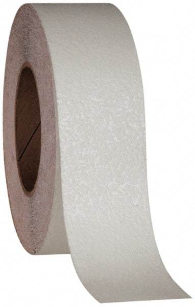 NMC - Green & White Striped Anti-Slip Vinyl Tape - 2" Wide x 60' Long x 0.02" Thick, General Traffic - USA Tool & Supply