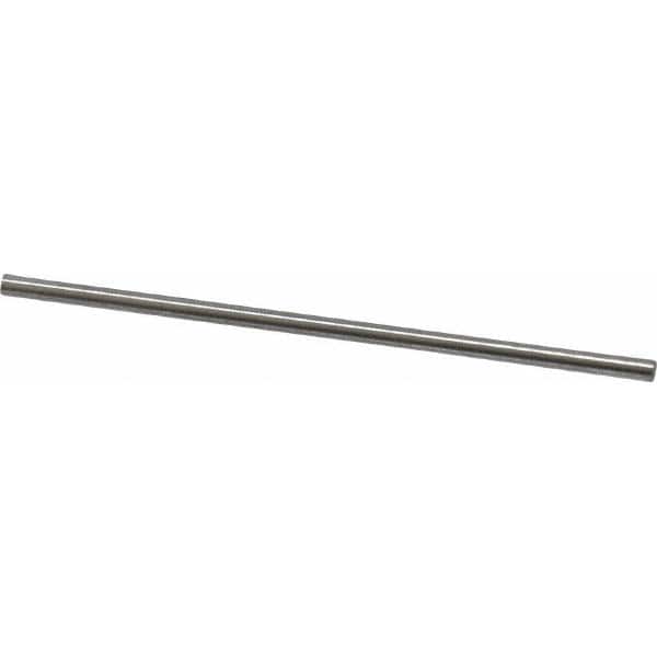 Made in USA - 1/16" Diam x 1-7/8" OAL, Reamer Blank - USA Tool & Supply