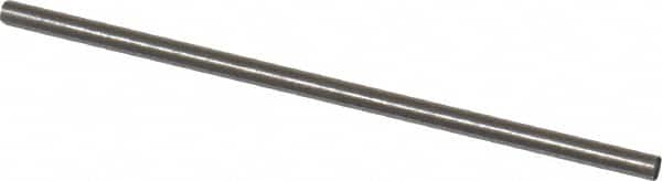 Made in USA - 5/64" Diam x 2" OAL, Reamer Blank - USA Tool & Supply