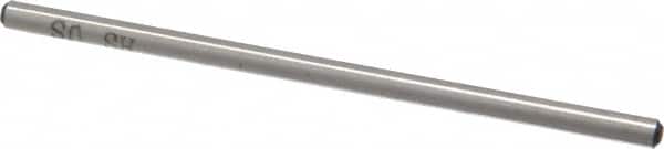 Made in USA - 1/8" Diam x 2-3/4" OAL, Reamer Blank - USA Tool & Supply
