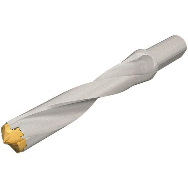 Iscar - 15 to 15.9mm Diam, 5xD, 75mm Max Depth, 20mm Shank Diam, 145.7mm OAL, Replaceable Tip Drill - IDI-SG, IDI-SK Insert, 15 Seat Size, DCM Toolholder, Series ChamDrill - USA Tool & Supply