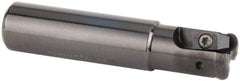 Kennametal - 15.88mm Cutting Diam, 5/8" Shank Diam, 5/8" Max Depth of Cut, Straight Shank Indexable Copy End Mill - 2 Inserts, RP.. 2150.. Insert, KIPR Toolholder, Through Coolant - USA Tool & Supply