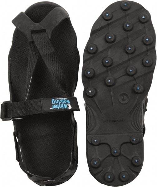 Winter Walking - Size 11.5-13, Strap-On Cleat - USA Tool & Supply
