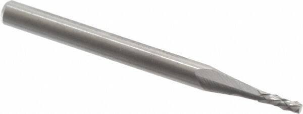 Accupro - 1/16" Diam, 3/16" LOC, Plain End, Solid Carbide Diamond Pattern Router Bit - Right Hand Cut, 1-1/2" OAL, 1/8" Shank Diam, Use on Fiberglass - USA Tool & Supply