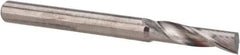 Accupro - 1/8" Cutting Diam x 1/2" Length of Cut, 1 Flute, Upcut Spiral Router Bit - Uncoated, Right Hand Cut, Solid Carbide, 1-1/2" OAL x 1/8" Shank Diam, Single Edge, 22° Helix Angle - USA Tool & Supply