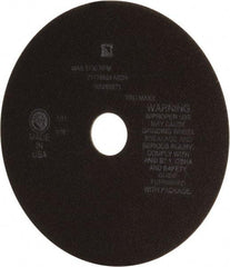 Tru-Maxx - 8" 46 Grit Aluminum Oxide Cutoff Wheel - 1/16" Thick, 1-1/4" Arbor, 4,536 Max RPM, Use with Stationary Tools - USA Tool & Supply