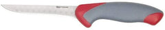 Clauss - 5" Long Blade, Stainless Steel, Fine Edge, Boning Knife - 10-3/4" OAL, Comfort Grip Handle - USA Tool & Supply