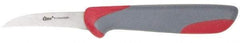 Clauss - 2-1/2" Long Blade, Stainless Steel, Fine Edge, Paring Knife - 7-1/2" OAL, Comfort Grip Handle - USA Tool & Supply