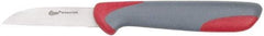 Clauss - 2-1/4" Long Blade, Stainless Steel, Fine Edge, Paring Knife - 7-1/2" OAL, Comfort Grip Handle - USA Tool & Supply