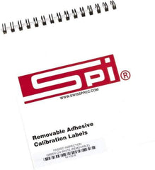 SPI - Inspection Label - Legend: Passed Inspection, English, Green & White, 2" Long x 1/2" High, No Coating - USA Tool & Supply