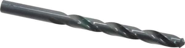 Hertel - 11/32" 118° High Speed Steel Jobber Drill - Oxide Finish, Right Hand Cut, Spiral Flute, Straight Shank, 4-3/4" OAL, Standard Point - USA Tool & Supply