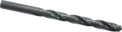 Hertel - 11/32" 118° High Speed Steel Jobber Drill - Oxide Finish, Right Hand Cut, Spiral Flute, Straight Shank, 4-3/4" OAL, Standard Point - USA Tool & Supply