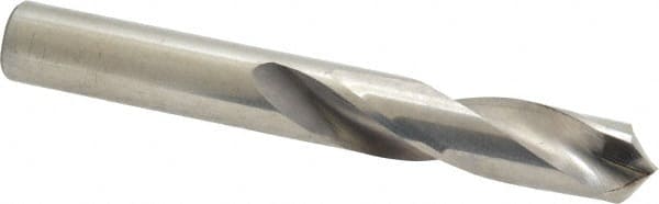 CJT - 7/16" 118° Spiral Flute Carbide-Tipped Screw Machine Drill Bit - USA Tool & Supply