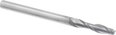 OSG - 1/8", 1/2" LOC, 1/8" Shank Diam, 1-3/4" OAL, 2 Flute, Solid Carbide Square End Mill - Single End, Diamond Finish, Spiral Flute, 30° Helix, Centercutting, Right Hand Cut, Right Hand Flute, Series 7020 - USA Tool & Supply