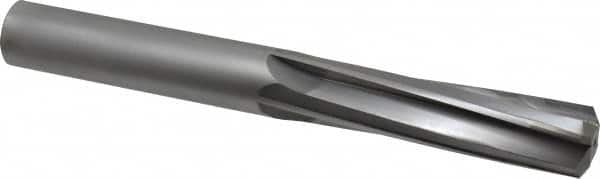Made in USA - 1-3/16" Diam, 4 Flute, Carbide-Tipped Straight Shank Core Drill - USA Tool & Supply