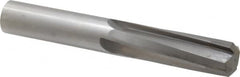 Made in USA - 1-1/2" Diam, 4 Flute, Carbide-Tipped Straight Shank Core Drill - USA Tool & Supply