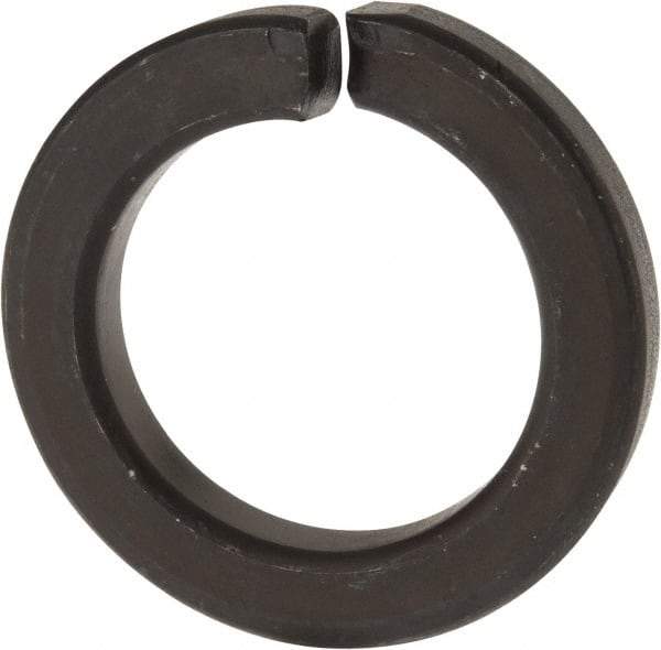 Value Collection - 1-3/4", 1.758" ID, 0.389" Thick Split Lock Washer - Grade 8 Spring Steel, Uncoated, 1.758" Min ID, 1.789" Max ID, 2.679" Max OD - USA Tool & Supply
