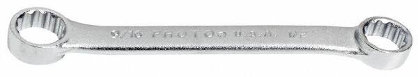Proto - 7/16 x 1/2", 12 Point, Satin Finish, Double End, Box Wrench - USA Tool & Supply
