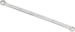 Proto - 1/4" x 5/16" 12 Point Spline Box Wrench - Double End, 8-5/8" OAL, Steel, Polished Finish - USA Tool & Supply