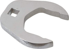 Proto - 1-7/16" 3/8" Drive Chrome Open End Crowfoot Wrench - 2.4" Head Diam x 0.38" Head Thickness - USA Tool & Supply