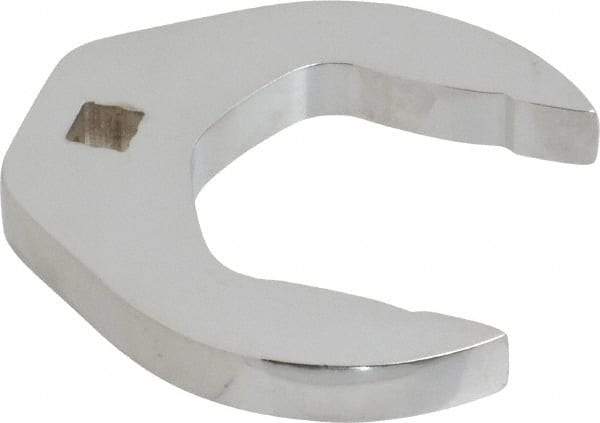 Proto - 2" 3/8" Drive Chrome Open End Crowfoot Wrench - 3.47" Head Diam x 1/2" Head Thickness - USA Tool & Supply