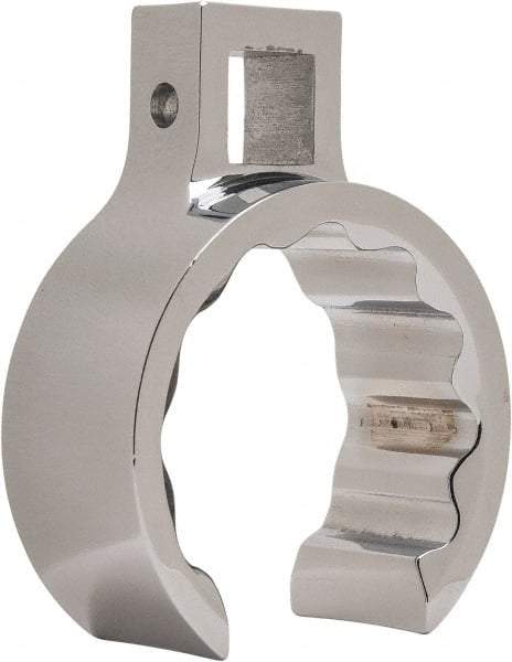 Proto - 1-5/8" 12 Point 1/2" Drive Full Polish Chrome Flare Nut Crowfoot Wrench - 2-7/32" Head Diam x 15/16" Head Thickness, 2.94" OAL - USA Tool & Supply