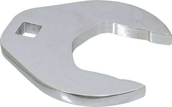 Proto - 1-7/8" 12 Point 1/2" Drive Full Polish Chrome Open End Crowfoot Wrench - 3-23/32" Head Diam x 1/2" Head Thickness, 3-19/32" OAL - USA Tool & Supply