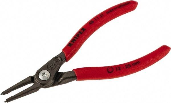 Rotor Clip - DHO Internal Retaining Ring Pliers - 5-1/2" OAL - USA Tool & Supply