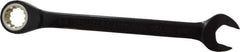 Proto - 5/8" 12 Point Combination Wrench - 15° Head Angle, 8-3/16" OAL, Steel, Black Chrome Finish - USA Tool & Supply