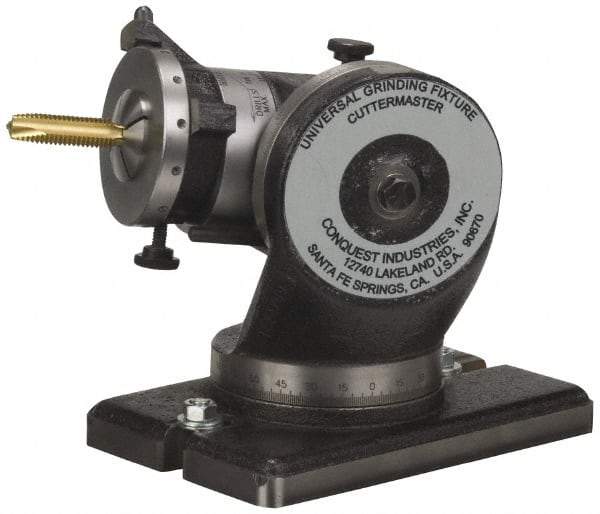 Cuttermaster - Universal Grinding Fixture - Cuttermaster CM-01 Machine Compatible - USA Tool & Supply