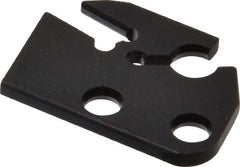 Seco - 0.118" Blade Width, 6.768" OAL, Single End Indexable Cut-Off Blade - 0.59" Max Depth of Cut, CFKN Blade, MDT Series - USA Tool & Supply