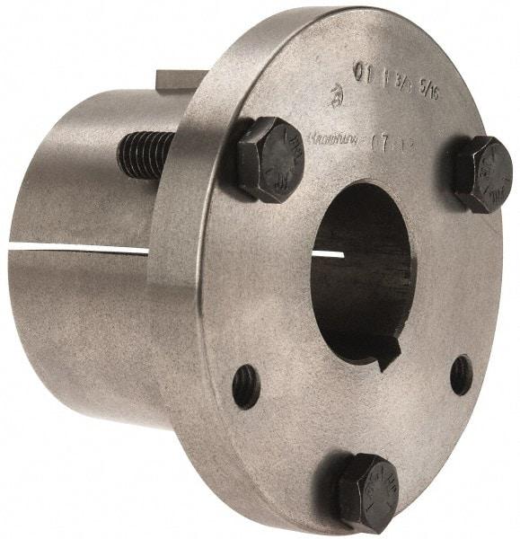 Browning - 1-3/8" Bore, 5/16" Wide Keyway, 5/32" Deep Keyway, Q Sprocket Bushing - 2.766 to 2-7/8" Outside Diam, For Use with Split Taper Sprockets & Sheaves - USA Tool & Supply