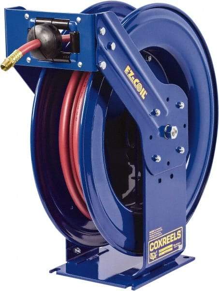 CoxReels - 75' Spring Retractable Hose Reel - 4,000 psi, Hose Included - USA Tool & Supply