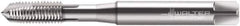 Walter-Prototyp - 3/8-16 BSW, 3 Flute, Bright Finish, Cobalt Spiral Point Tap - Plug Chamfer, Right Hand Thread, 100mm OAL, 20mm Thread Length, 10mm Shank Diam, Series P28210 - Exact Industrial Supply
