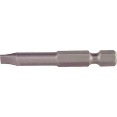 Wiha - 1/8" Power Bit - 1/4" Drive, 2" OAL - USA Tool & Supply